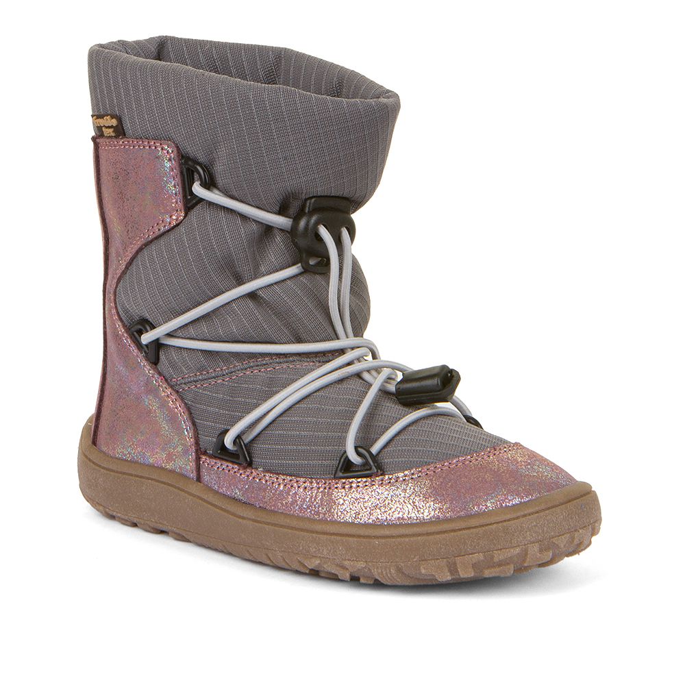 FRODDO ZIMNÍ BAREFOOT SNĚHULE G3160212-7 PINK SHINE